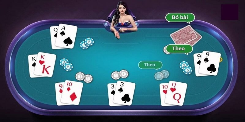 Các lệnh cược trong trò chơi Poker 